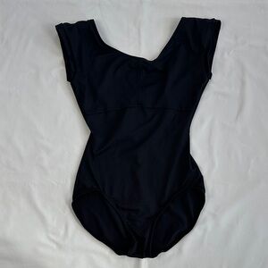 Gaynor Minden Cap Sleeve Leotard - Size Small - New Without Tags